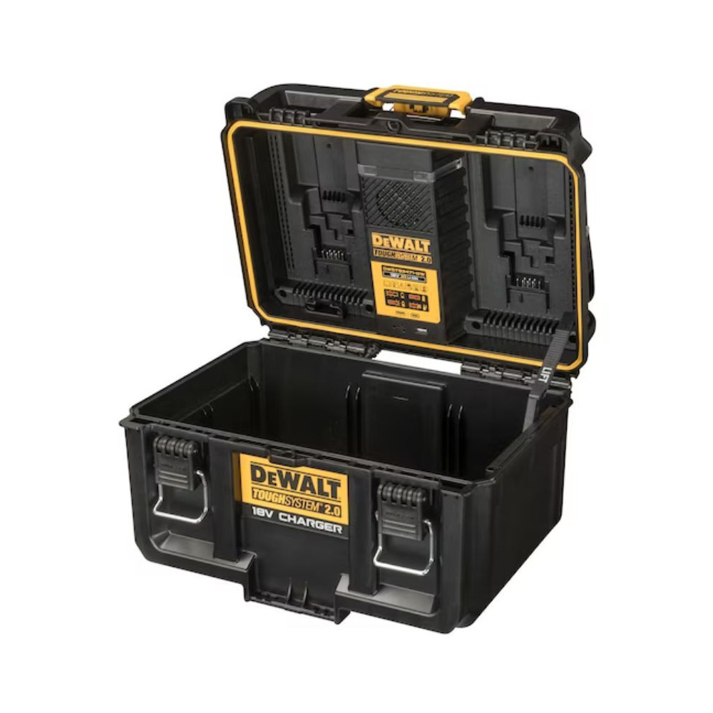 Coffret ToughSystem + chargeur double DeWalt DWST83470-GB