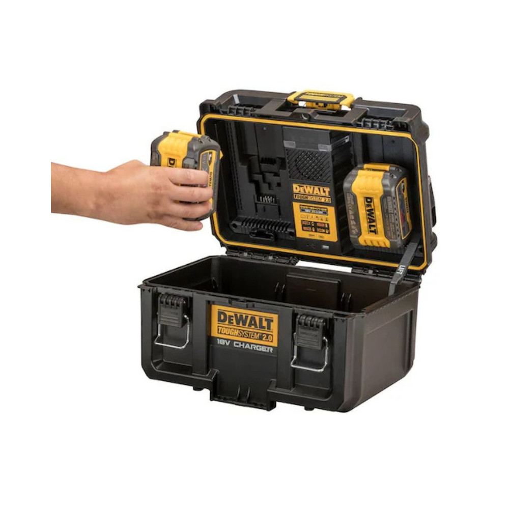 Coffret ToughSystem + chargeur double DeWalt DWST83470-GB