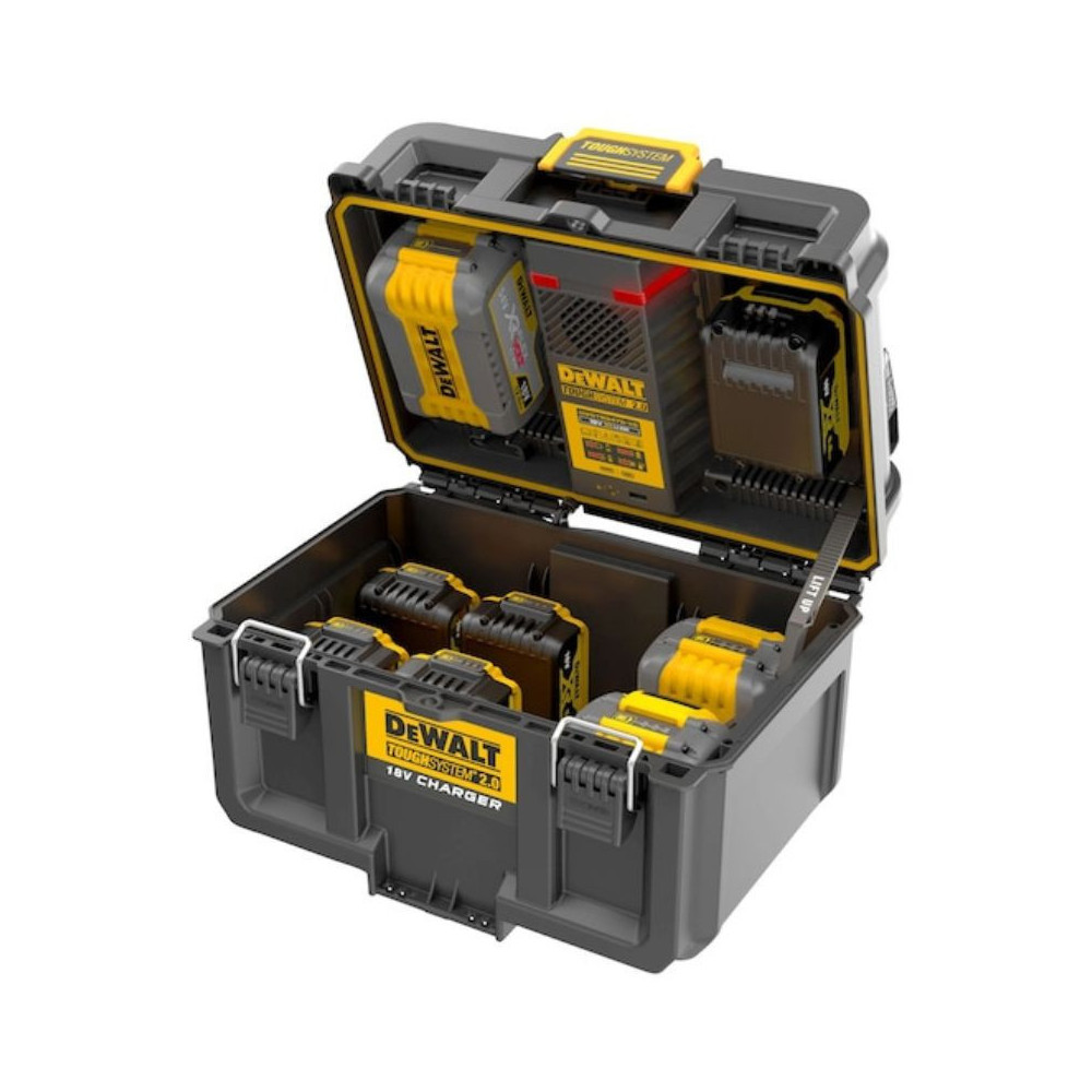 Coffret ToughSystem + chargeur double DeWalt DWST83470-GB