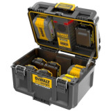 Coffret ToughSystem + chargeur double DeWalt DWST83470-GB