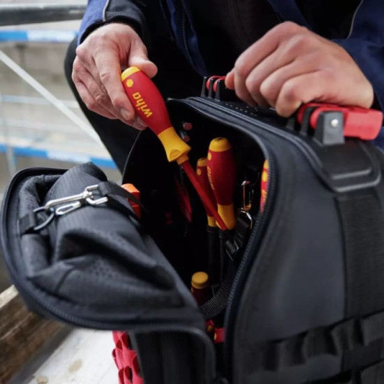 Sac à dos d'outils électricien Wiha 45528 27 pièces