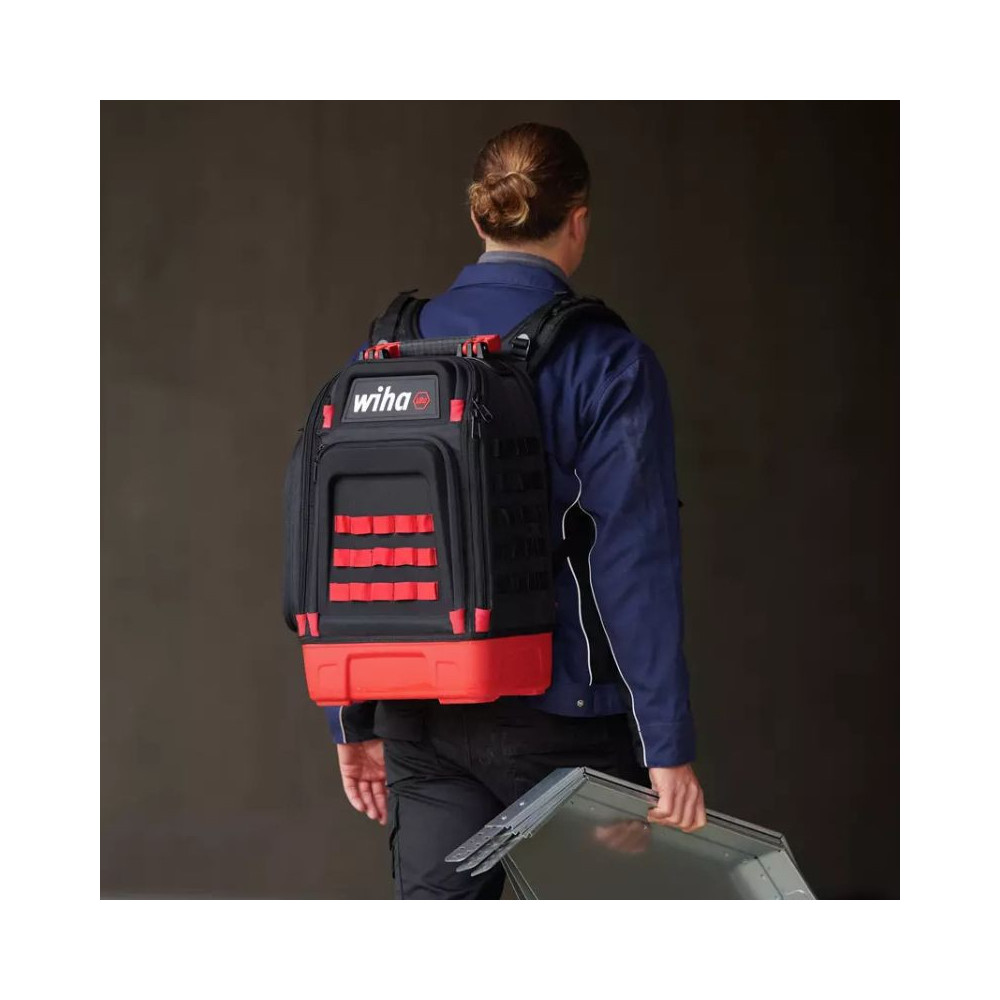 Sac à dos d'outils électricien Wiha 45528 27 pièces