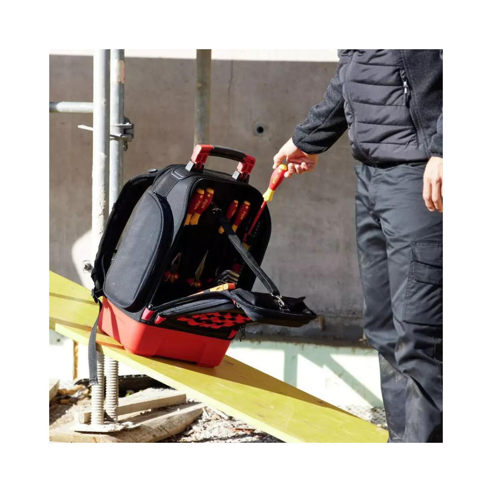 Sac à dos d'outils électricien Wiha 45528 27 pièces