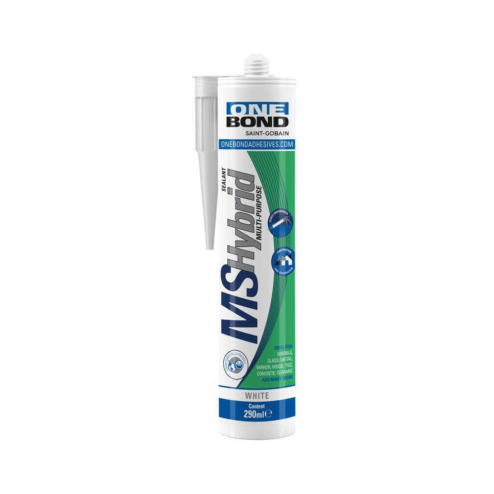 Mastic blanc 300 ml 63642597422 OneBond Saint-Gobain 63642597419