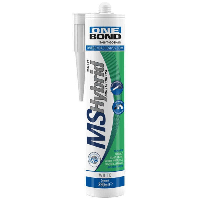 Mastic blanc 300 ml 63642597422 OneBond Saint-Gobain 63642597419