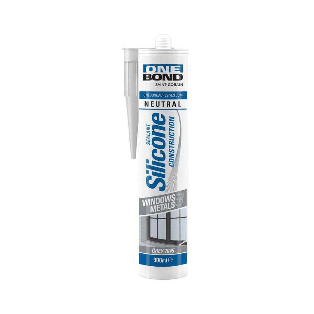 Silicone neutre construction gris OneBond 66254431119