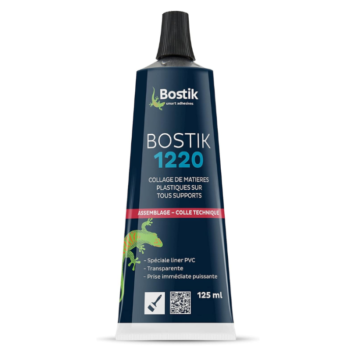 Colle contact nitrile Bostik 1220-125ml