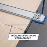 Rail de guidage coupe droite Kreg KMA4500