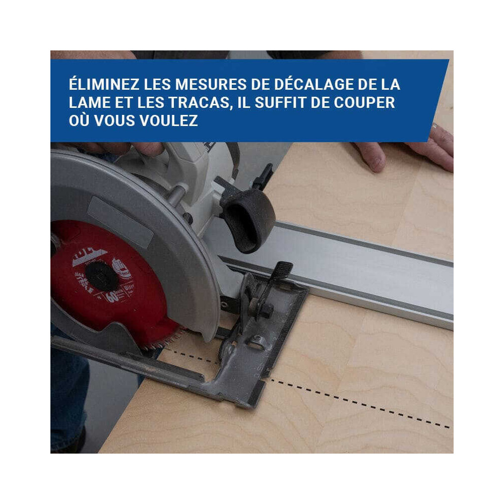 Rail de guidage coupe droite Kreg KMA4500