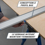 Rail de guidage coupe droite Kreg KMA4500