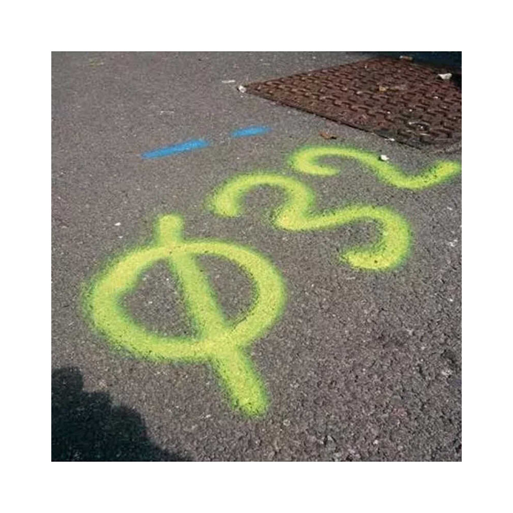 Peinture temporaire Soppec Tempo TP vert fluo 141618