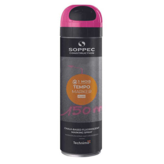 Traceur fluo éphémère cerise Soppec 141725O
