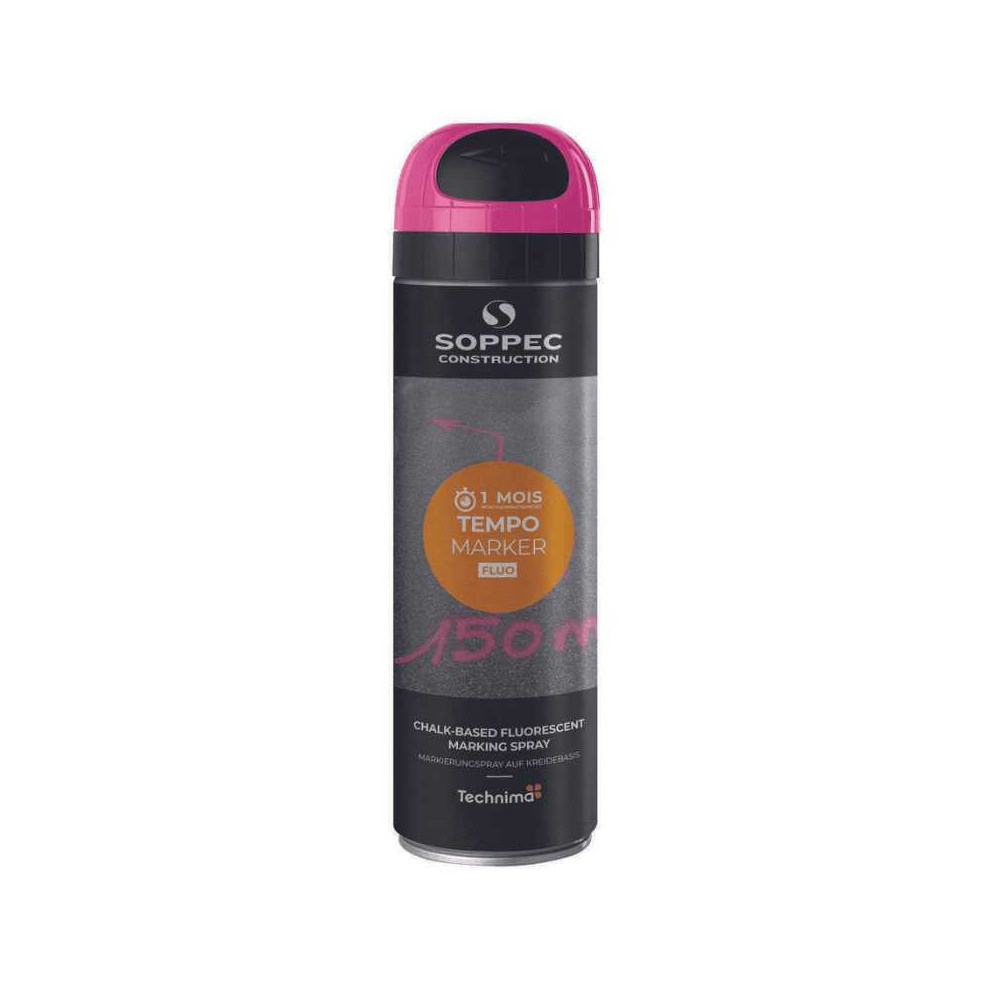 Traceur fluo éphémère cerise Soppec 141725O