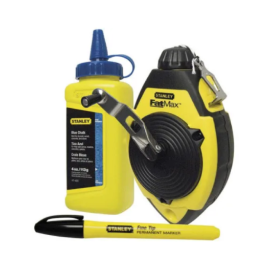 Cordeau traceur 30 m avec poudre Stanley 0-47-681