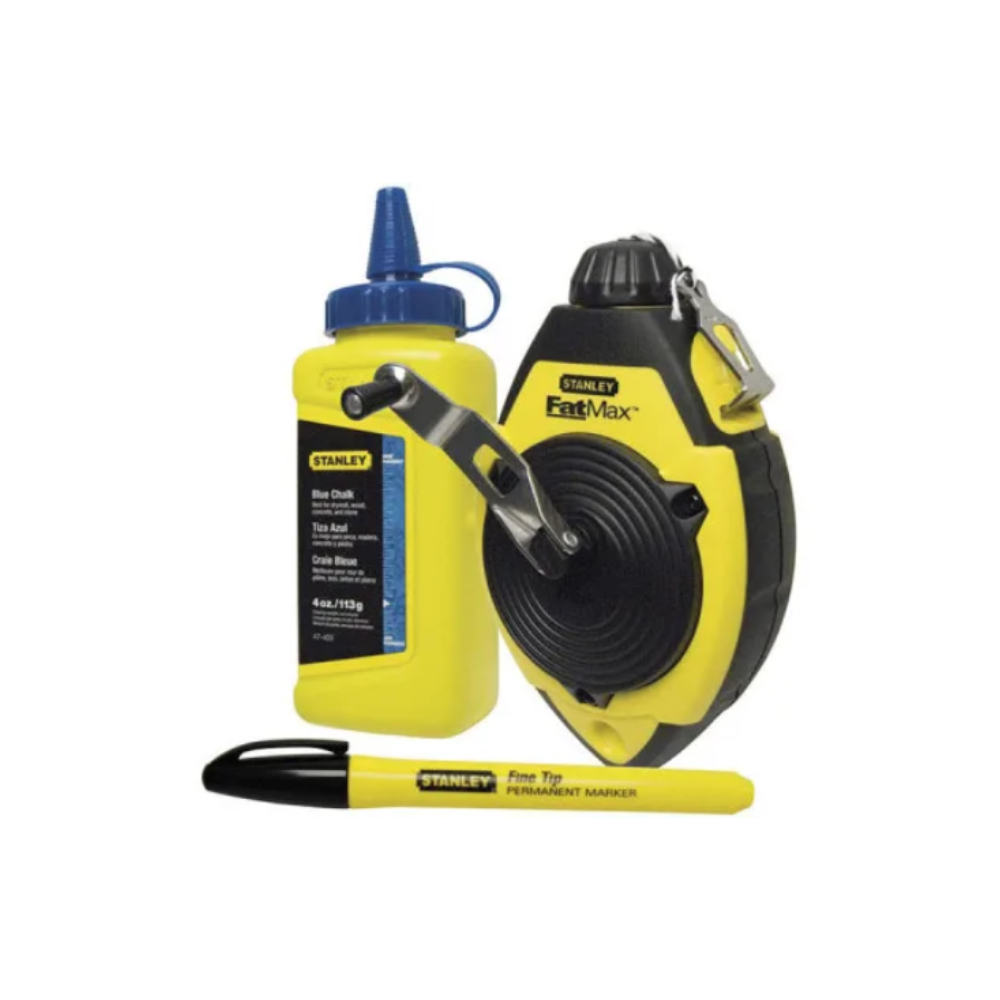 Cordeau traceur 30 m avec poudre Stanley 0-47-681