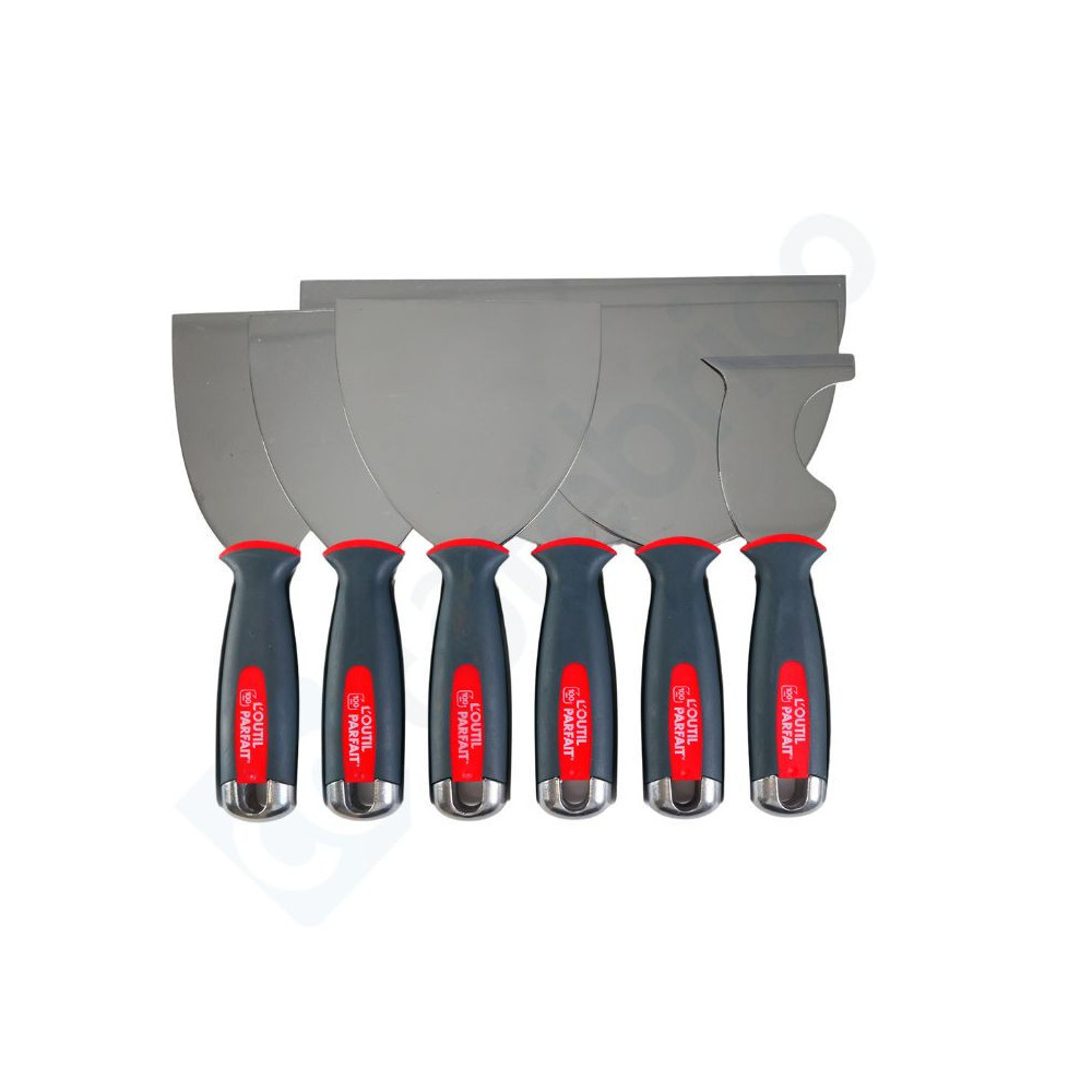 Valise plaquiste 6 couteaux Alu-Choc Outil Parfait 80117