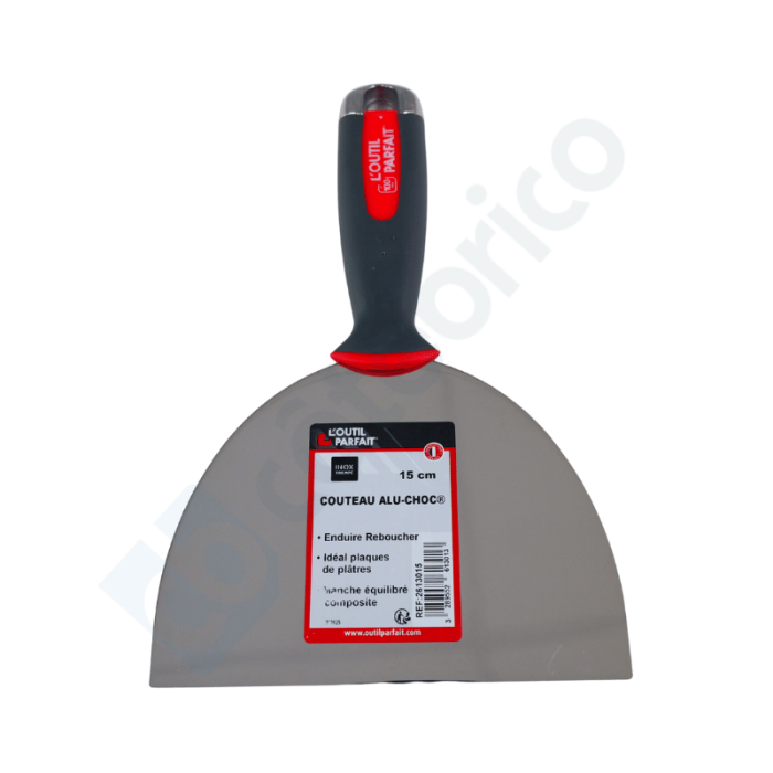 Couteau plaquiste Alu-Choc Outil Parfait 2613015 15 cm