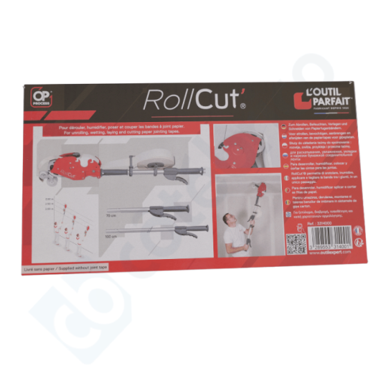 Dérouleur bande à joint RollCut Outil Parfait 3314000