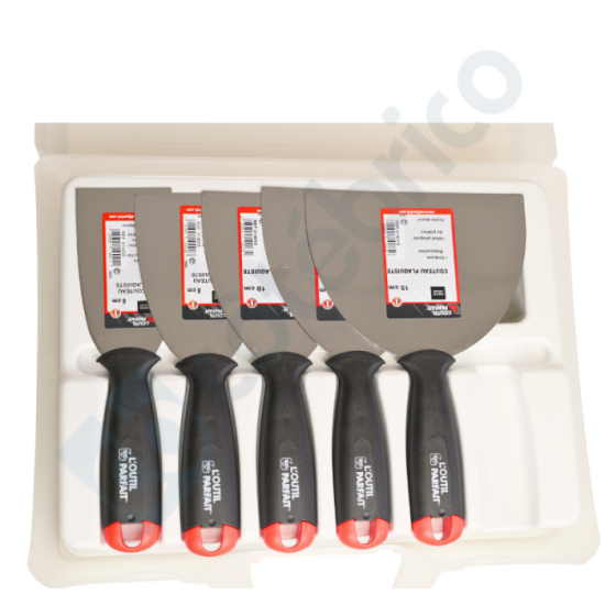 Valise 5 couteaux plaquiste Outil Parfait 80238