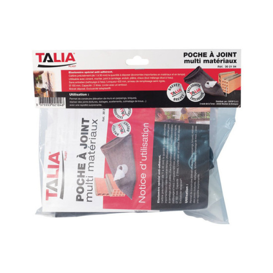 Poche à joint multi matériaux Taliaplast 302104