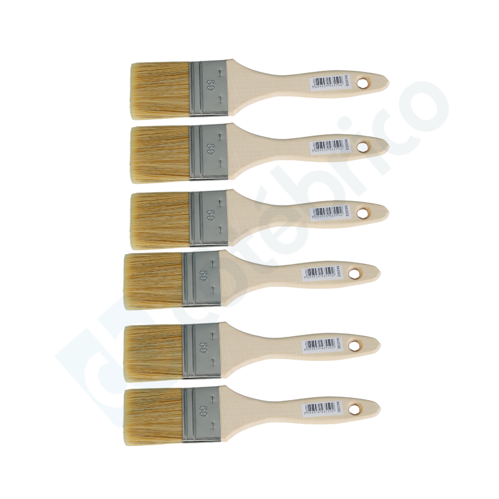 Brosse plate Outil Parfait 943550x6 lot de 6 taille 50
