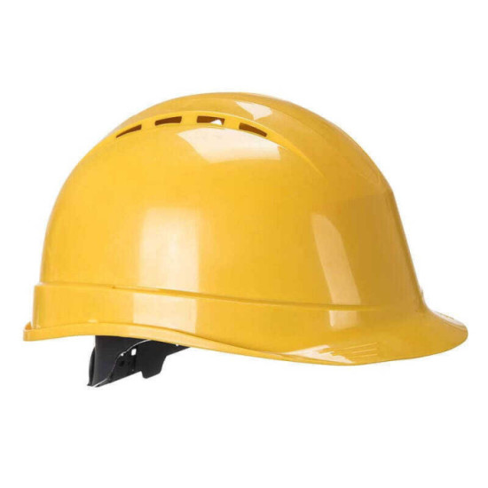 Casque de chantier jaune Portwest PS50YER Arrow