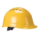 Casque de chantier jaune Portwest PS50YER Arrow