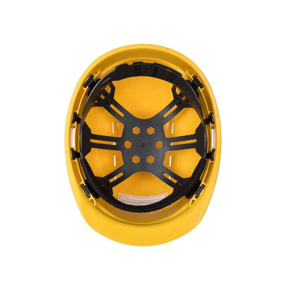 Casque de chantier jaune Portwest PS50YER Arrow