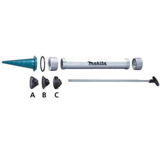 Pistolet à mastic Makita DCG180RYEX 18V 2 x 1,5 Ah