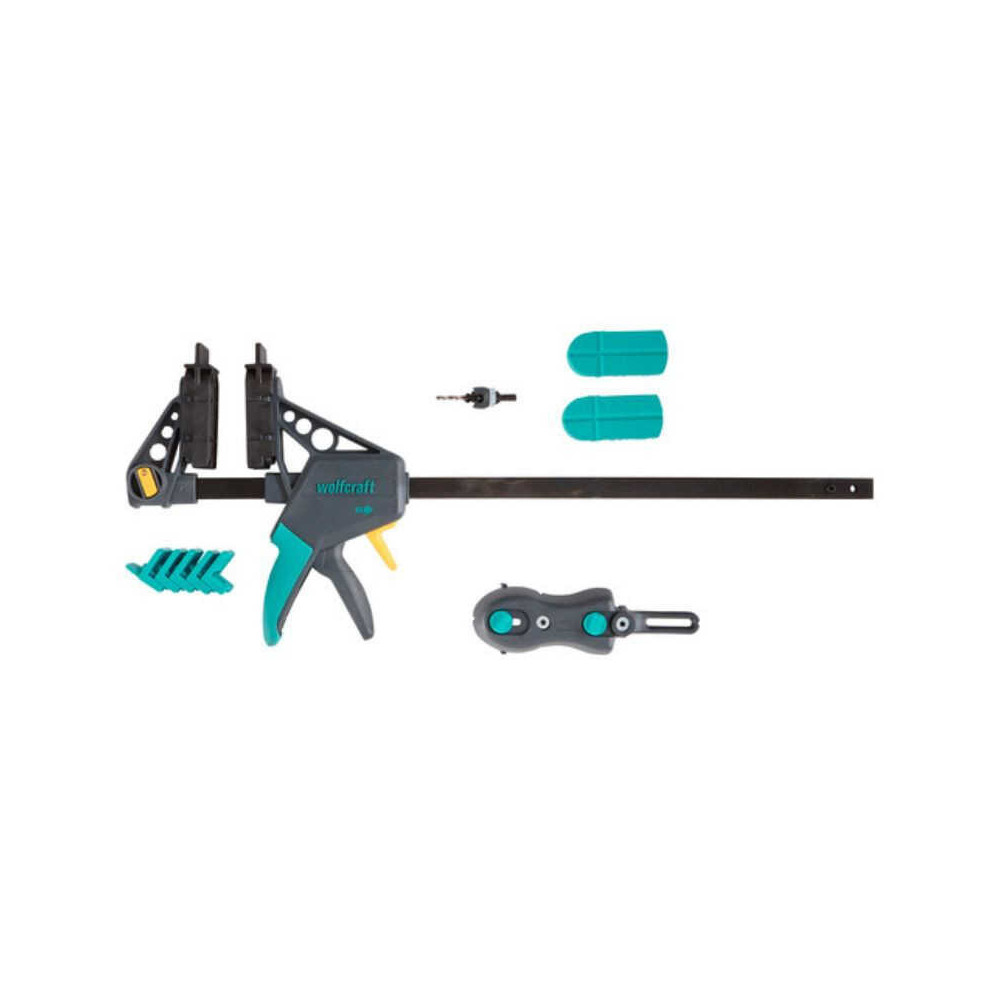Kit de pose terrasse bois Wolfcraft 6988000 11 pièces