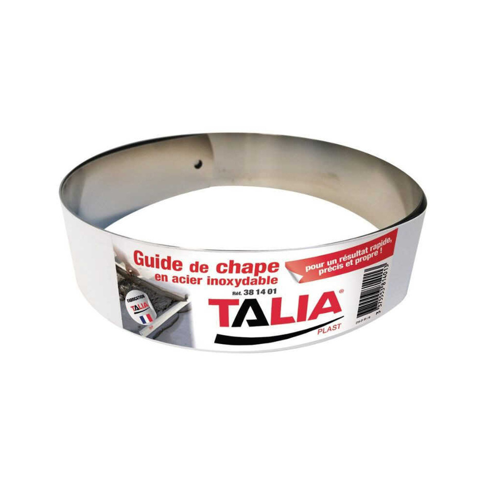 Guide de chape inox 2 m Taliaplast 381401