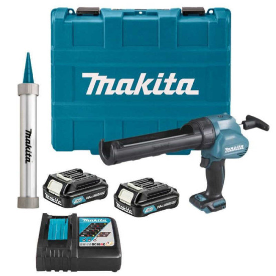 Pistolet à mastic Makita CG100DSAEB 12V CXT