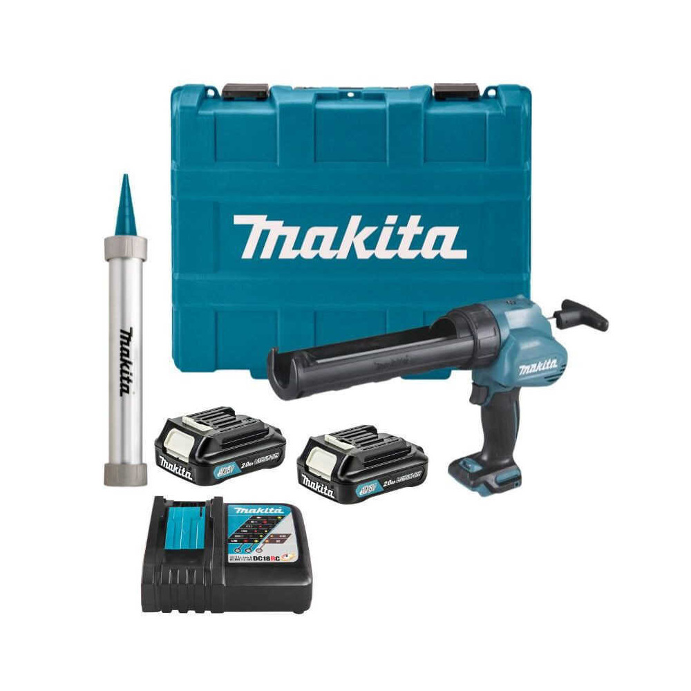 Pistolet à mastic Makita CG100DSAEB 12V CXT