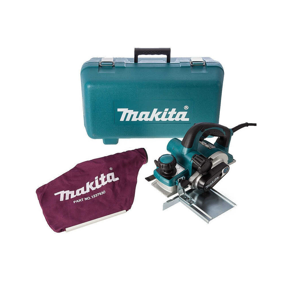 Rabot filaire Makita KP0810CK 1 050 W en coffret