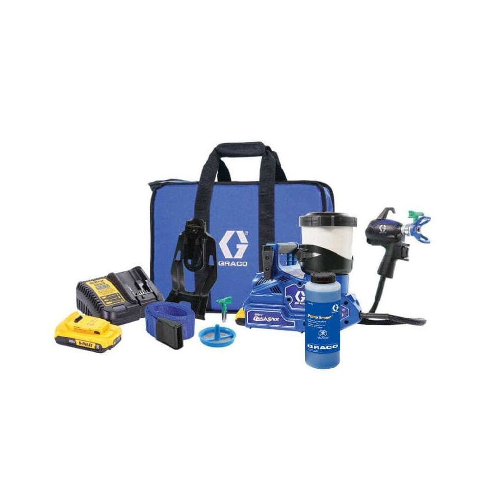 Pulvérisateur airless Graco 20B476X1 et liquide