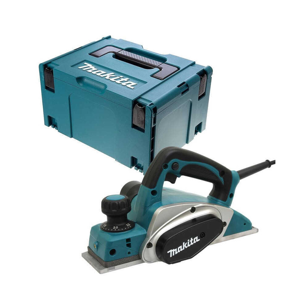 Rabot Makita KP0800J 620 W 82 mm en coffret Makpac