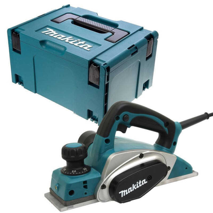 Rabot Makita KP0800J 620 W 82 mm en coffret Makpac