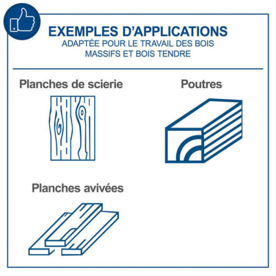 Raboteuse dégauchisseuse Scheppach HMS850 5902205901