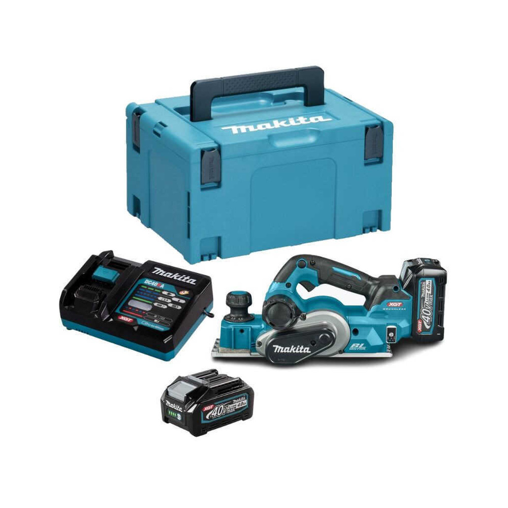 Rabot sans fil Makita KP001GM201 40V XGT 4,0 Ah
