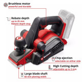 Rabot Einhell euse sans fil TP-PL 18/3 Li BL - Solo