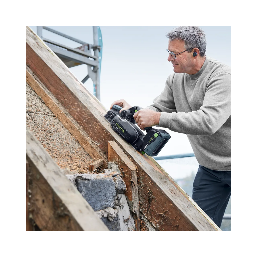 Rabot Festool sans fil HLC 82 EB-Basic-Set