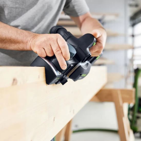 Rabot Festool sans fil HLC 82 EB-Basic-Set