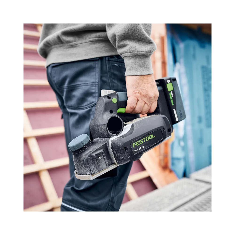 Rabot Festool sans fil HLC 82 EB-Basic-Set