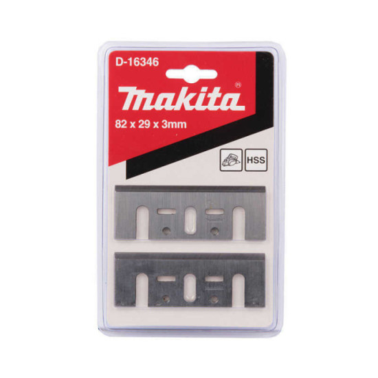 Fers de rabot HSS 82 mm Makita D-16346 x2