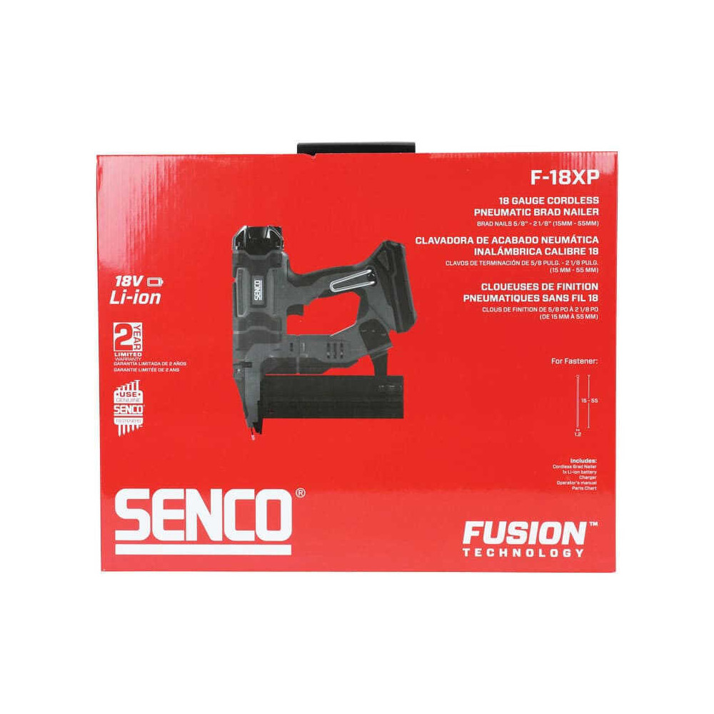 Cloueur de finition sans fil Senco F-18XP 10M2001N