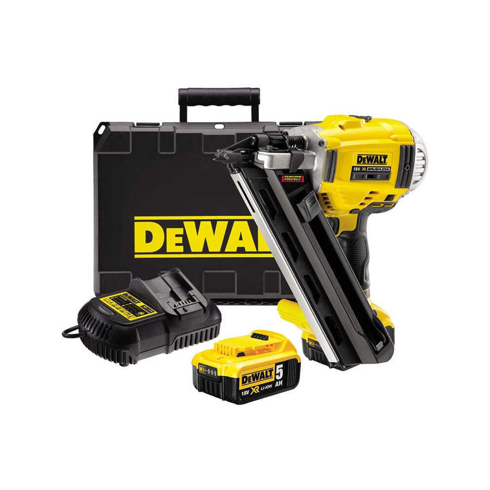 Cloueur de charpente sans fil DeWalt DCN692P2-QW