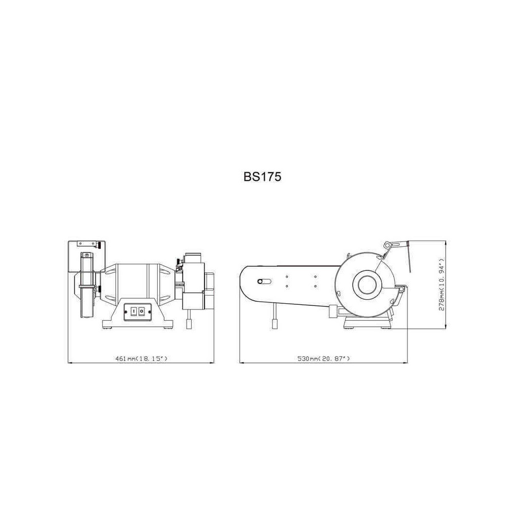 Touret meuler Metabo BS175(601750000)