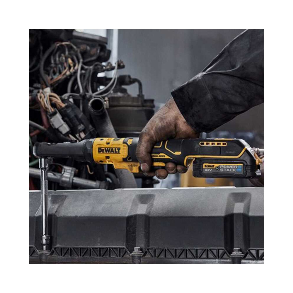 Clé à cliquet DeWalt DCF510N-XJ têtes 3/8 et 1/2 HT