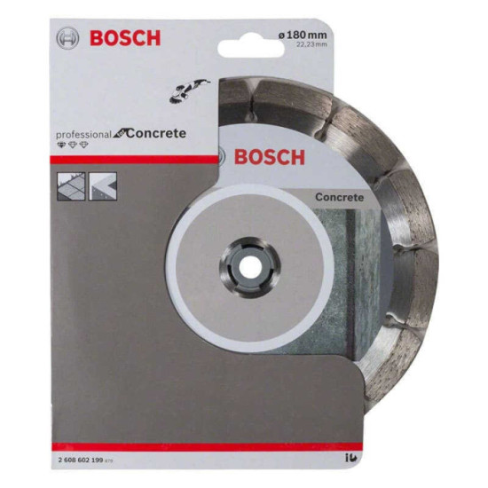 Disques à tronçonner diamantés béton Bosch 2608602199