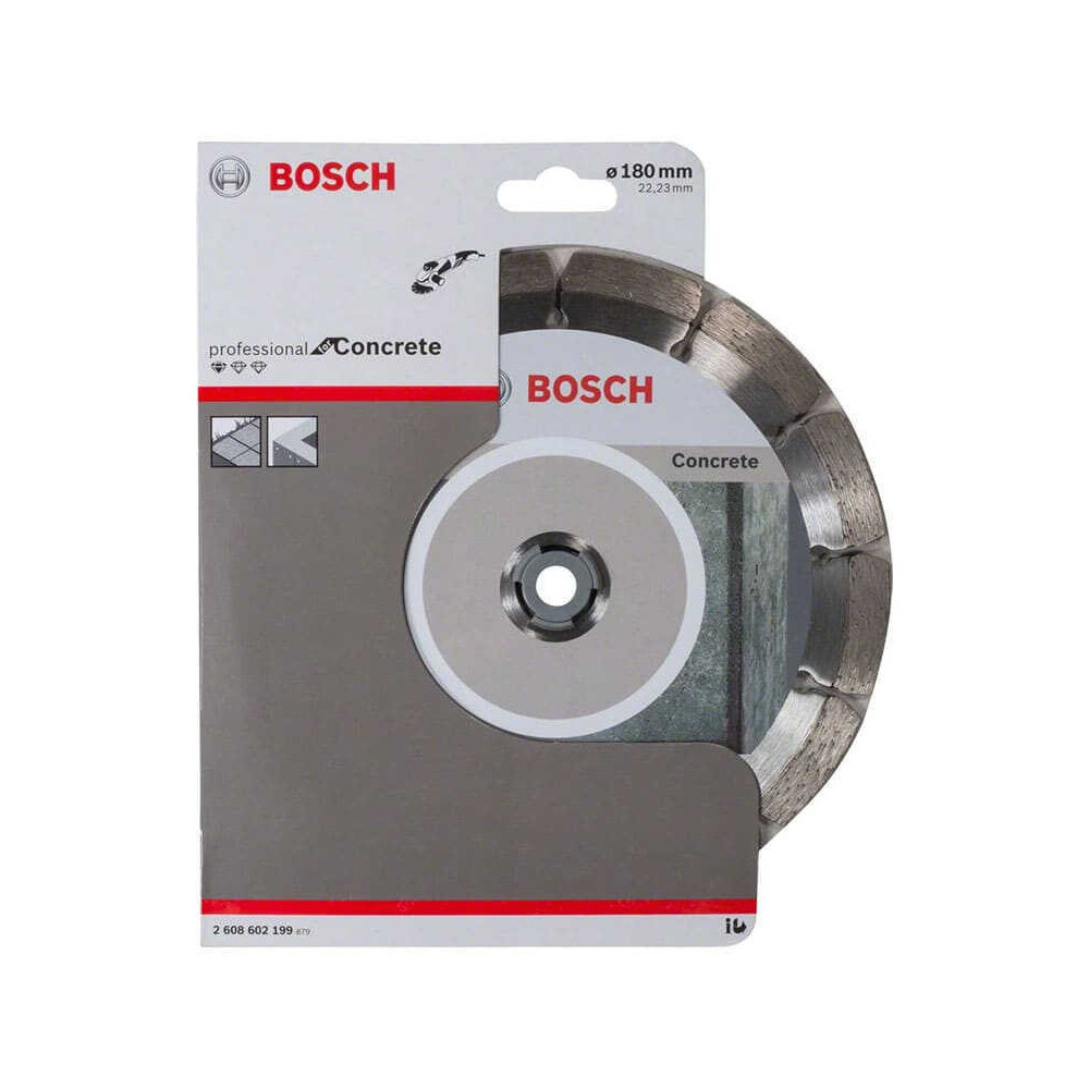 Disques à tronçonner diamantés béton Bosch 2608602199
